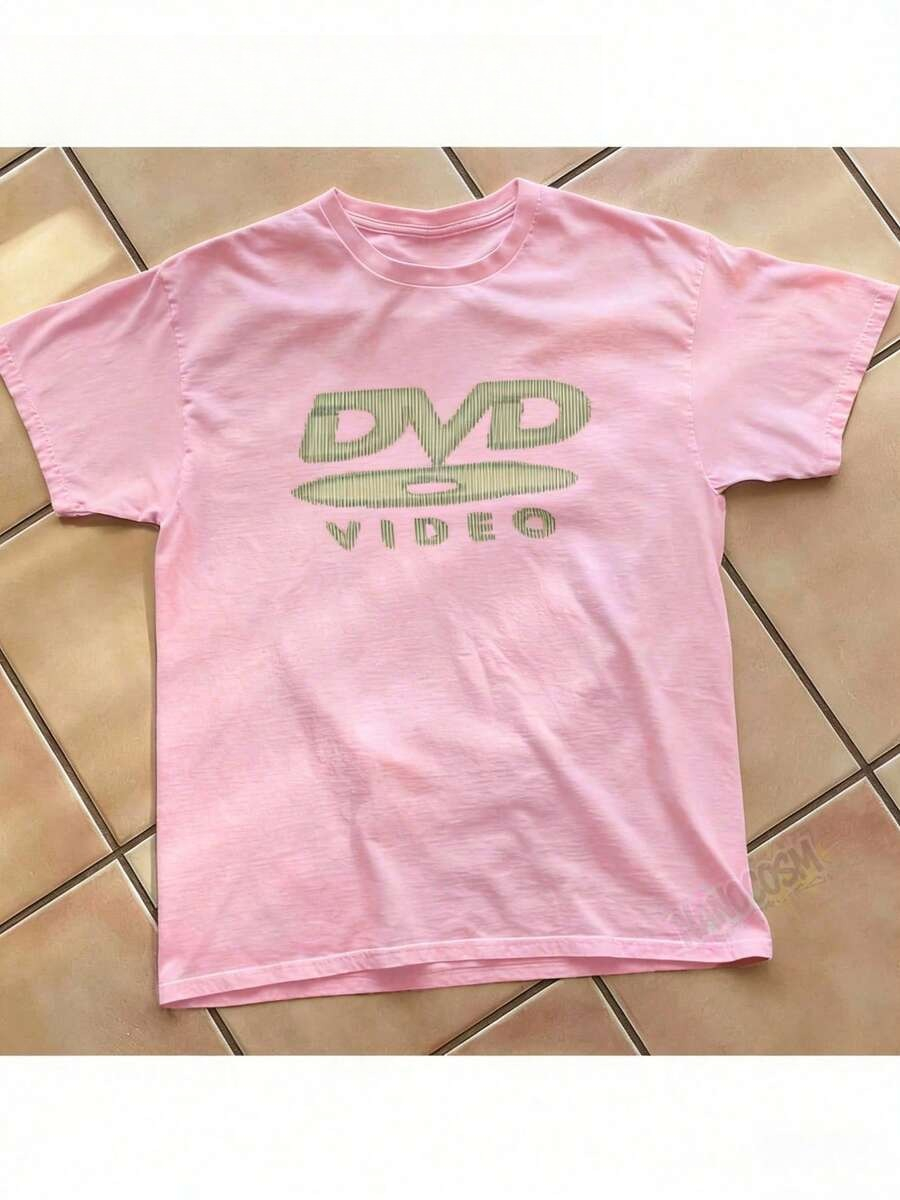 Retro Gaming Logo - [100% Katun] DVD Video Nostalgic Green
