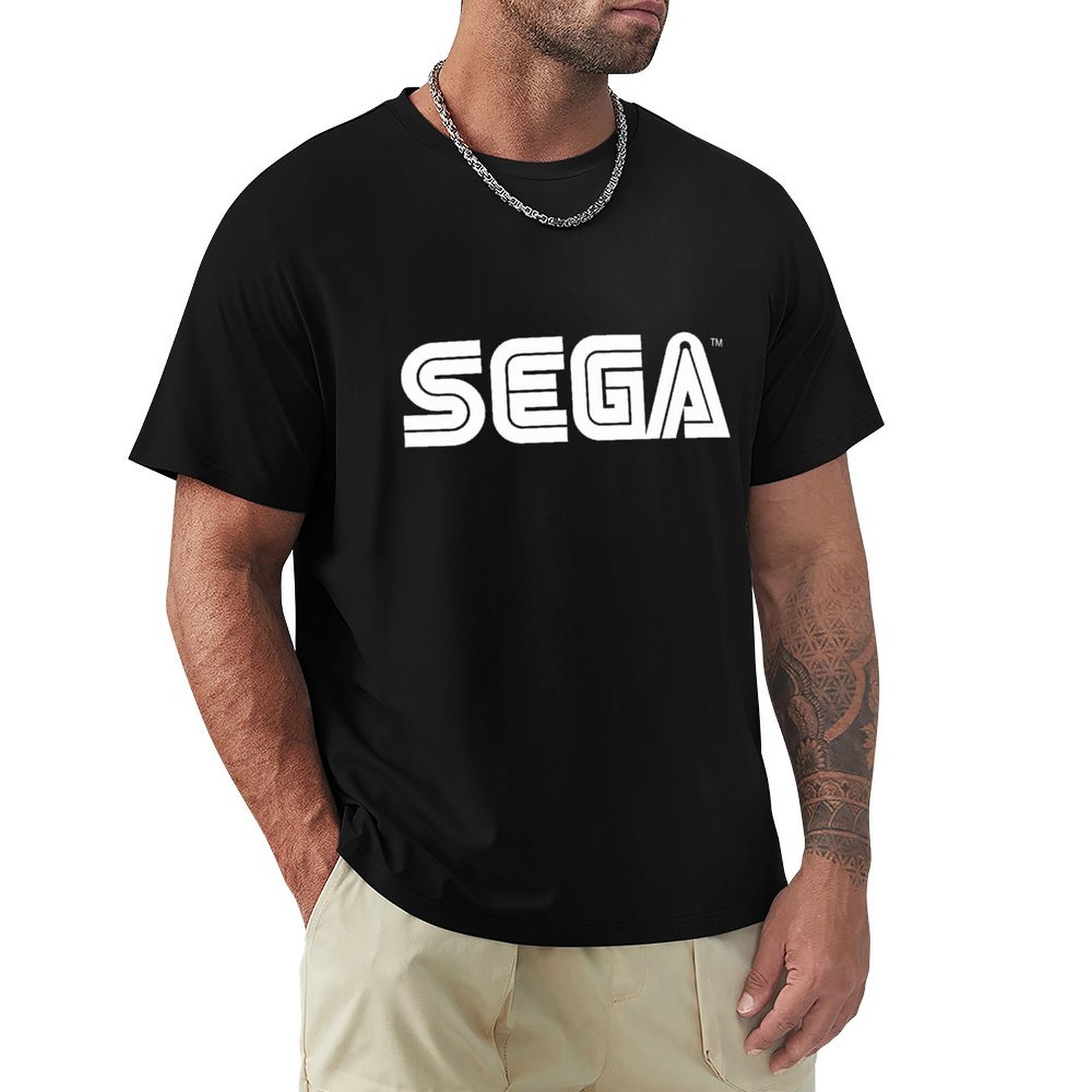 Retro Gaming Logo - Kaos Logo Konsol Game Retro Lengan