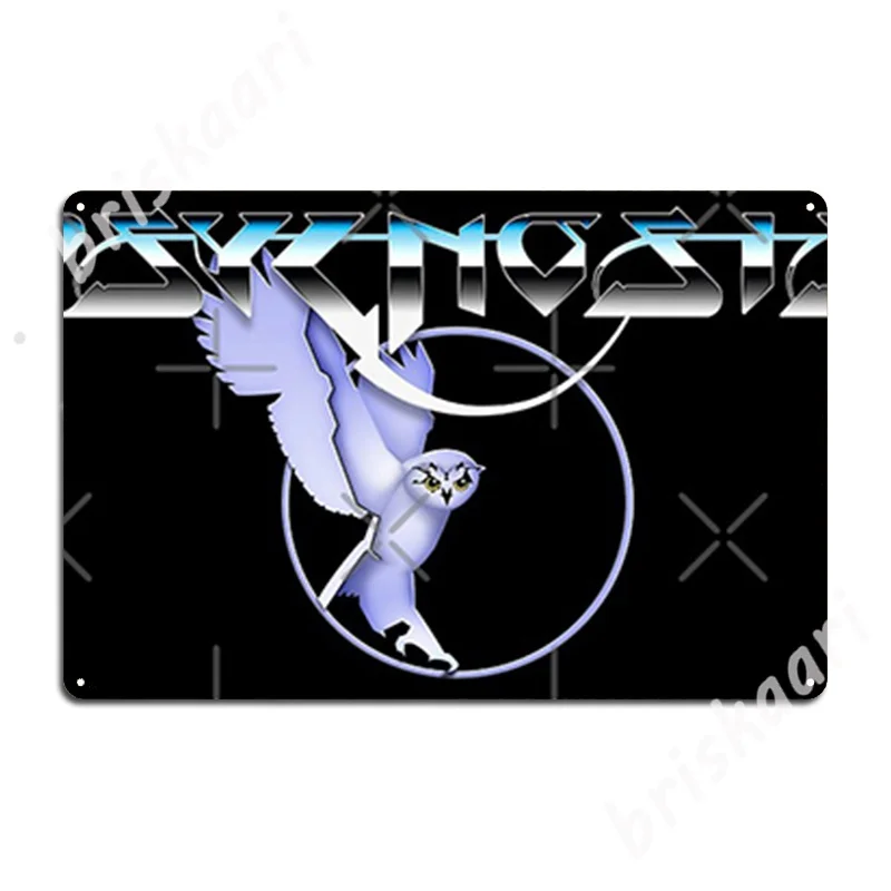Retro Gaming Logo - Game Retro: Logo Pysgnosis Tanda Logam
