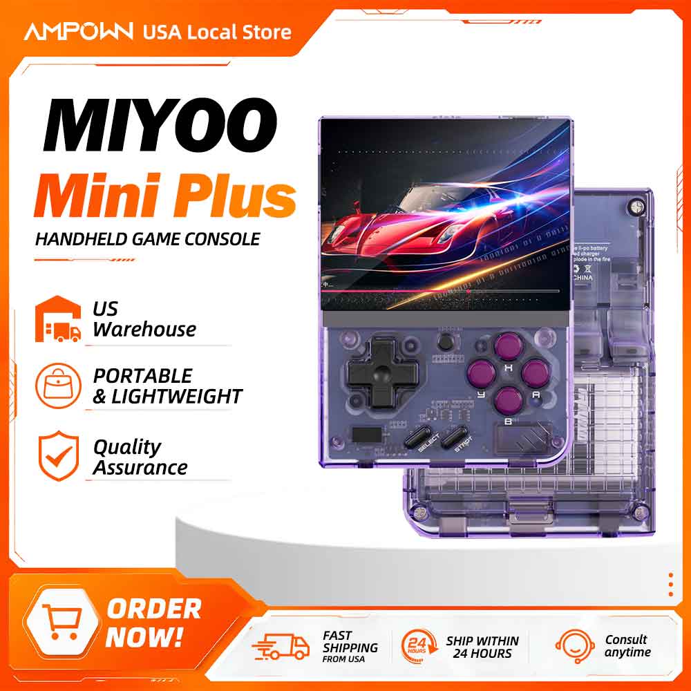 Retro Gaming Table - Konsol Game Genggam Retro Miyoo Mini+