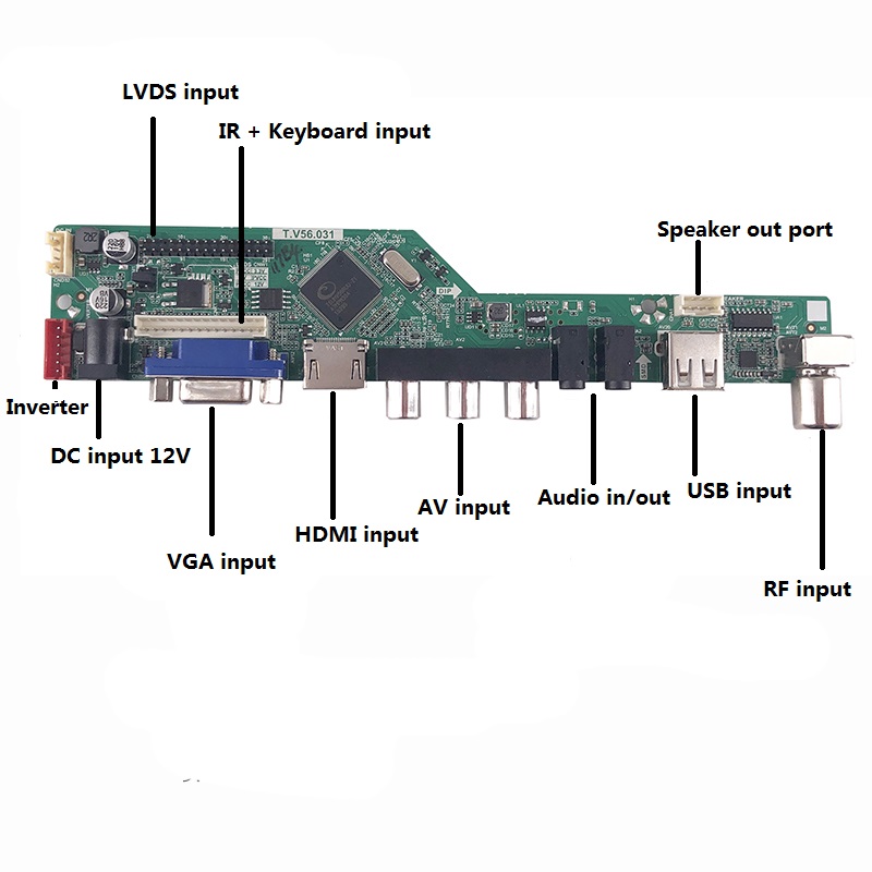 Kit Papan Pengontrol TV56 deng - Controller Adapter Usb ulasan dan harga