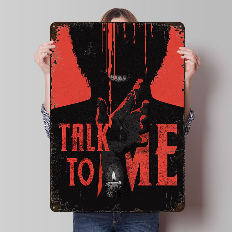 Poster Talk To Me, Papan Logam - Retro Gaming Talk ulasan dan harga
