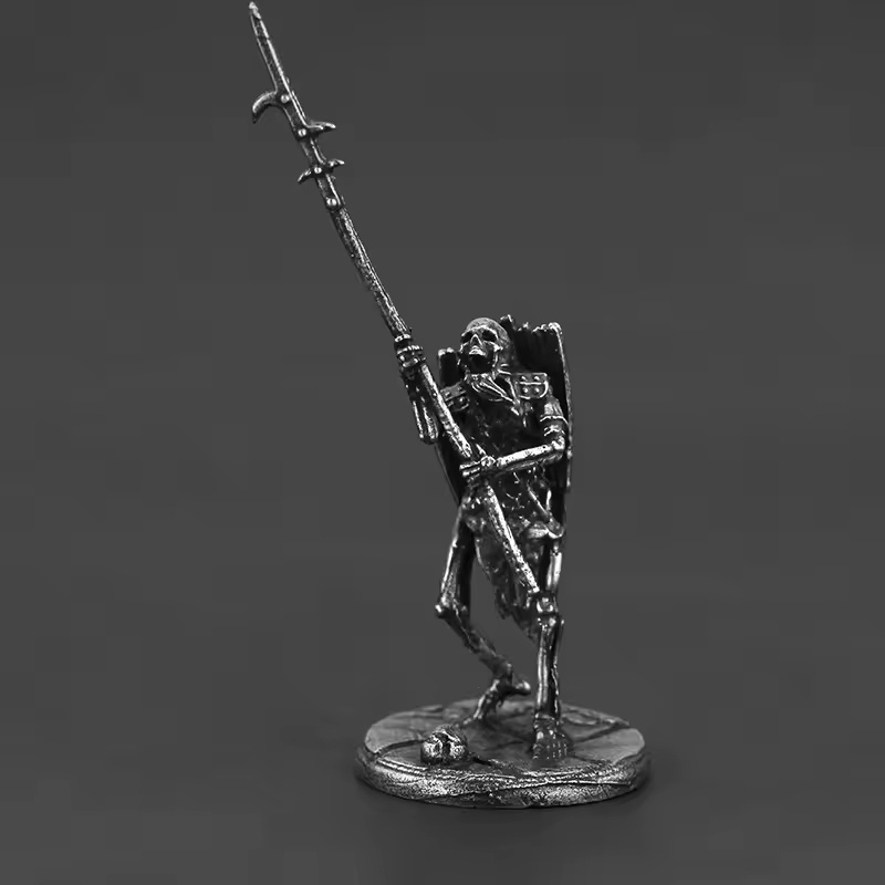 Patung Prajurit Metal Undead L - Retro Gaming Table ulasan dan harga