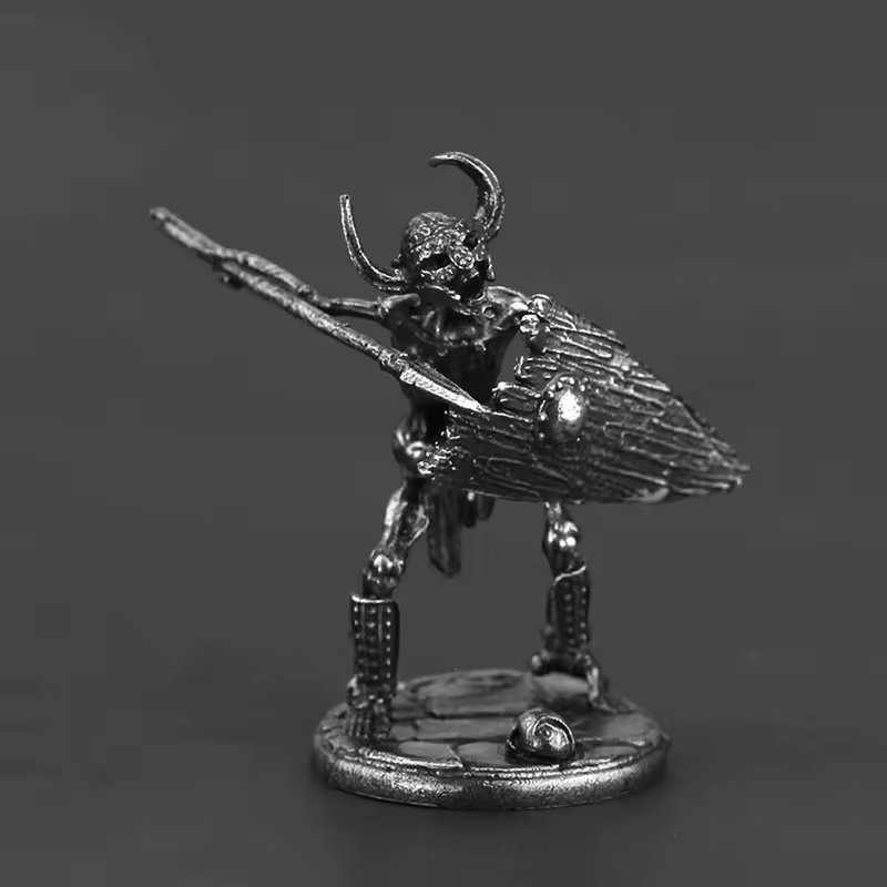 Patung Prajurit Metal Undead L - Retro Gaming Table ulasan dan harga