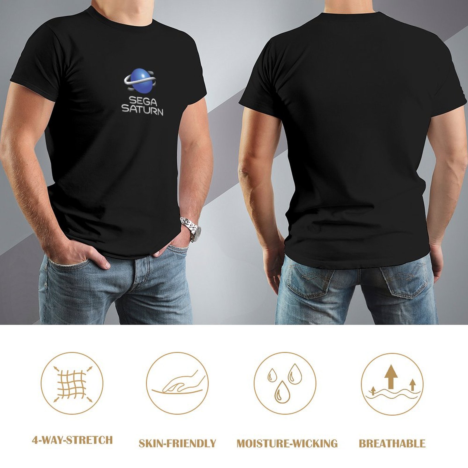 Sega Saturn Retro Video Game L - Retro Gaming Logo ulasan dan harga